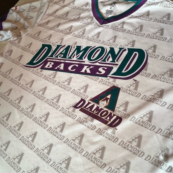 Diamondbacks White Jersey - Size XL - Picture 2 of 13